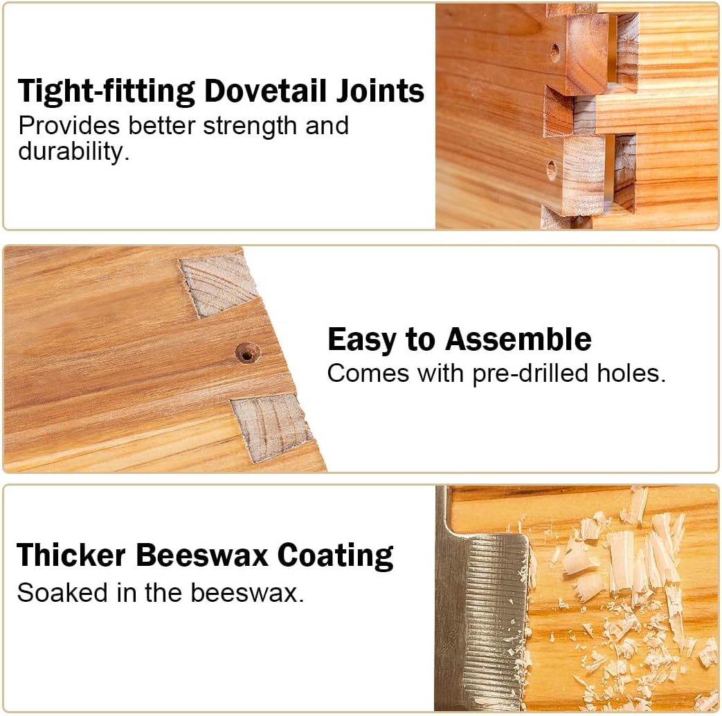 Big Clearance Sale BeeCastle 1 - đánh giá và giá Beehive Frame Wax