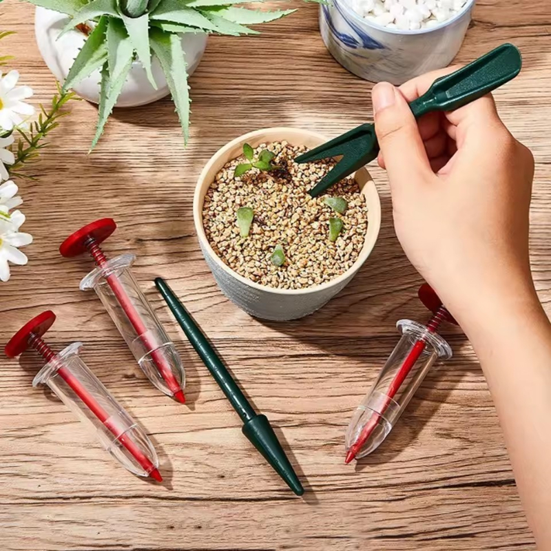 1set Mini Sowing Seed Dispense - đánh giá và giá Manual Seeder Hand