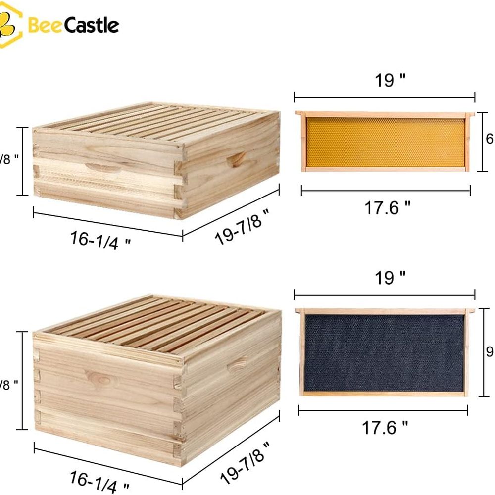 Beginner's Complete Langstroth - đánh giá và giá Beehive Frame Wax