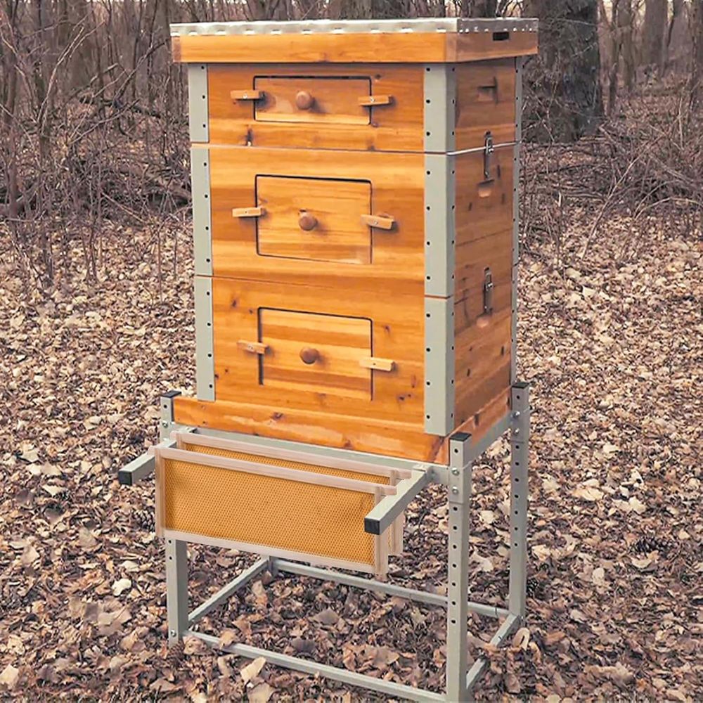 10-Frame Langstroth Beehive wi - đánh giá và giá Beehive Frame Wax